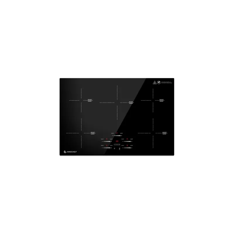 AMZCHEF CE-FS-I95S-GFFDD0 5-zone induction cooktop